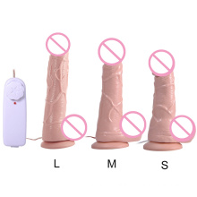 Different Sizes Super Huge Animals Anal Realistic Women Thrusting Sex Toy Vibrating Penis Male Dildo for Vagina